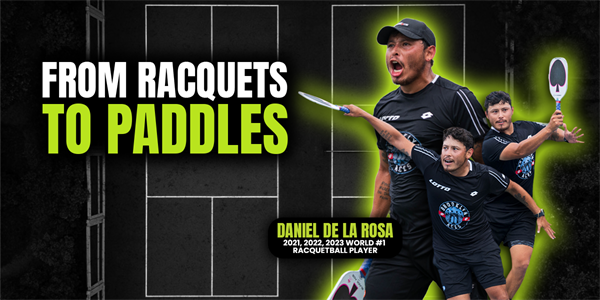 Racquetball Phenom Daniel De La Rosa Showing His All-Around Talents with MLP's Brooklyn Aces