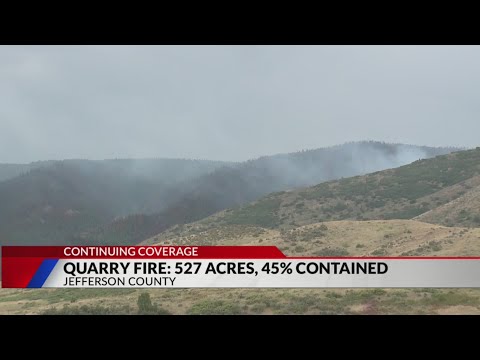 Crews continue to contain Quarry Fire