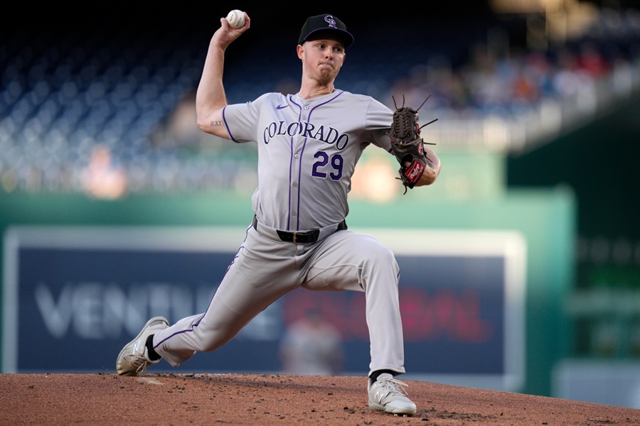 Rockies rookie Tanner Gordon roughed up in 6-1 loss to Nationals