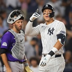 Rockies blanked by Yankees as Aaron Judge, Giancarlo Stanton homer