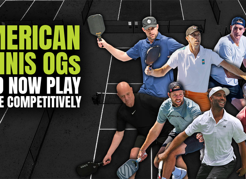 Why So Many American Men's Tennis Legends Are Now Finding New Life in Pickleball