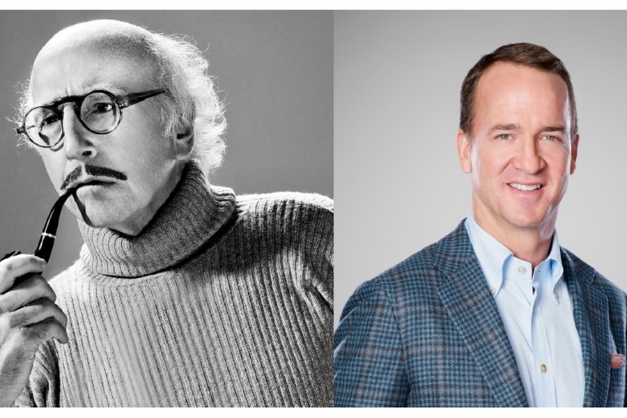 Peyton Manning will grill Larry David of “Seinfeld,” “Curb Your Enthusiasm” at...