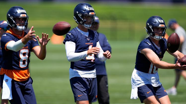 Three QBs - Nix, Stidham, Wilson - lead Broncos' 53-man roster