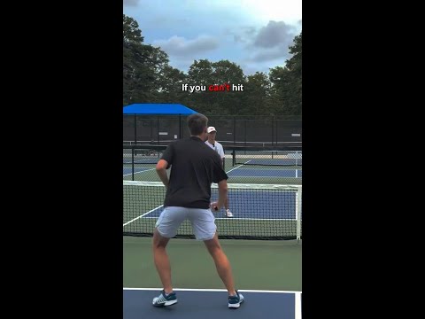 Have you ever hit this shot in a pickleball match?
 🎥: IG/calebcousinspb
#pickleball #shorts