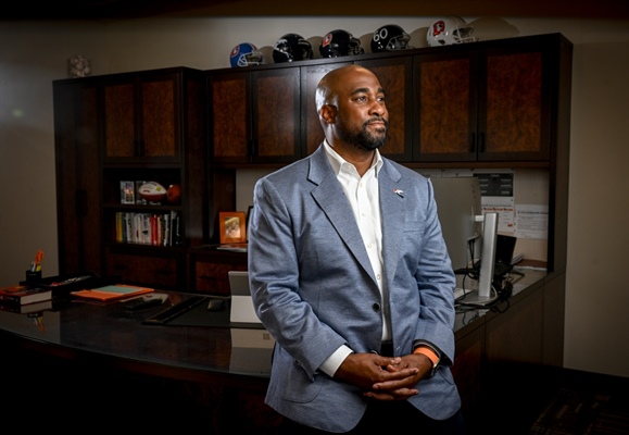 Meet president Damani Leech, the man rebuilding the Broncos brand