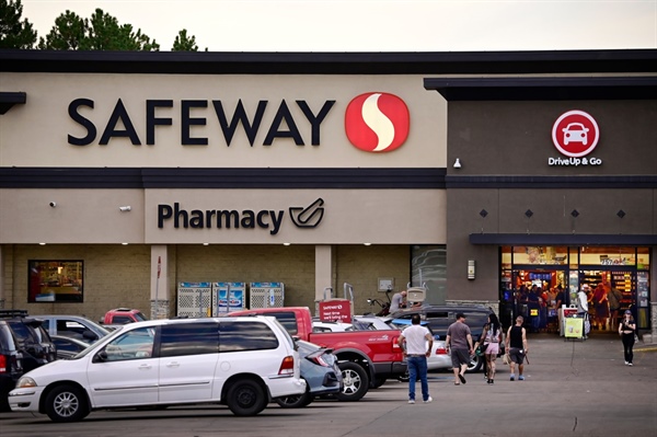 Denver grocery stores are locking up or cordoning off more products. But it depends on the neighborhood.