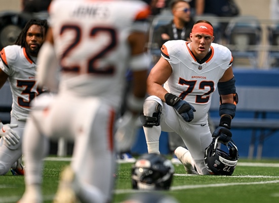 Broncos LT Garett Bolles “going to be fine” after missing final two drives with ankle injury, HC Sean Payton says