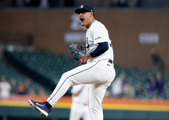 Rockies send minimum batters to plate for first time in franchise history as Tigers rookie Keider Montero throws three-hit shutout