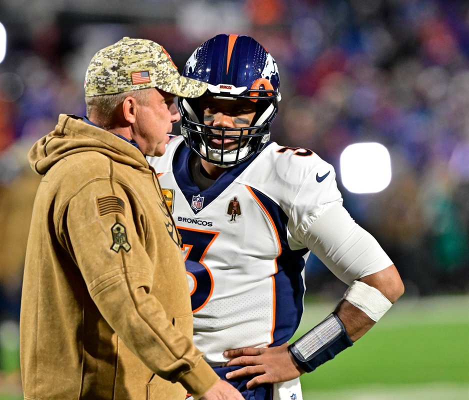 Broncos HC Sean Payton downplays impact of Russell Wilson’s return Sunday with Steelers: “We’re not playing tennis or golf”