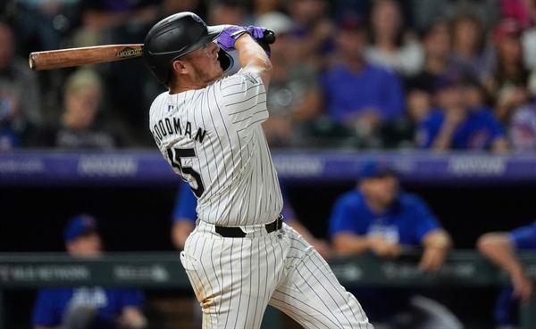 Hunter Goodman’s career night, Austin Gomber’s strong start lead Rockies past Cubs