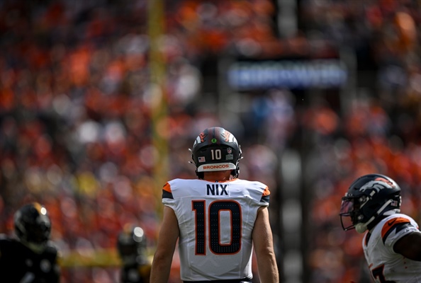 WATCH: Broncos’ Bo Nix connects with Josh Reynolds on 49-yard trick play