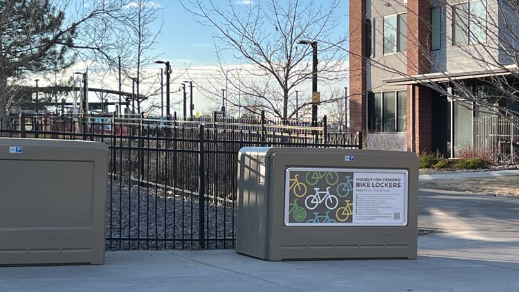 Aurora installs new secure bike storage