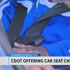 Colorado State Patrol teams up with CDOT to offer free car seat inspections