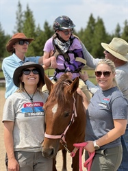 Nonprofit gets helping hand for its therapeutic horse herd