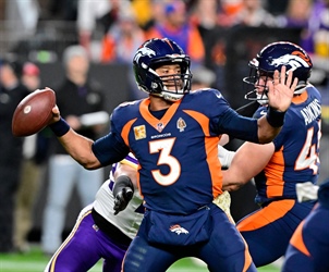 Will Russell Wilson play for the Broncos in 2024? Here’s what one oddsmaker says.