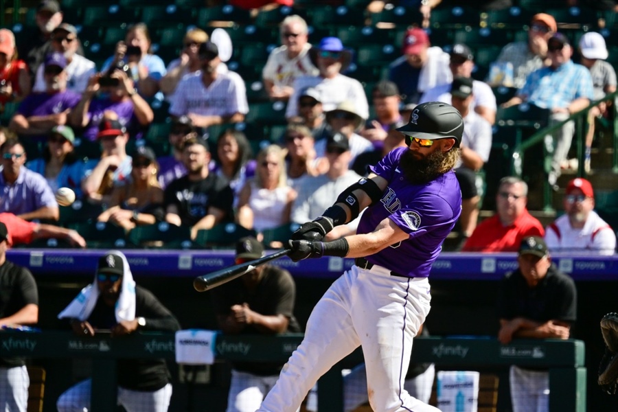 Rockies rip off five runs with two outs in eighth to beat Cardinals as Charlie...