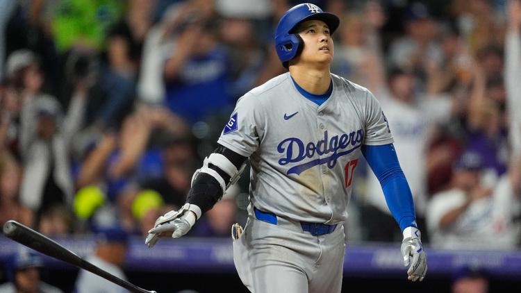 Ohtani leads Dodgers over the Rockies after 4-hit outing