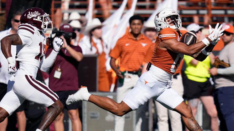 Arch Manning impresses as Longhorns top Mississippi State in historic SEC opener