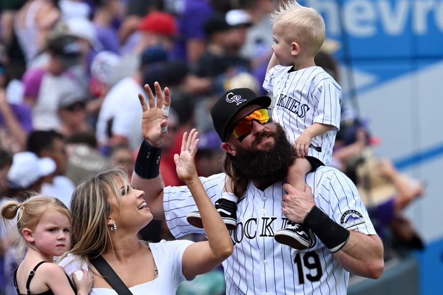 PHOTOS: Colorado Rockies outfielder Charlie Blackmon plays his last game