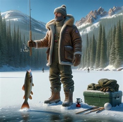 Evergreen Ice Fishing Clinic attracts both expert and amateur anglers