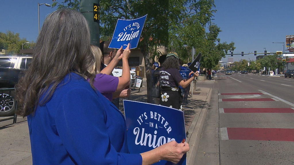 Denver postal workers join "Day of Action" to promote vote-by-mail ahead of election