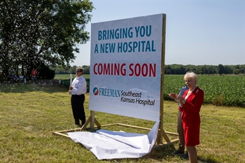 A few rural towns are bucking the trend and building new hospitals