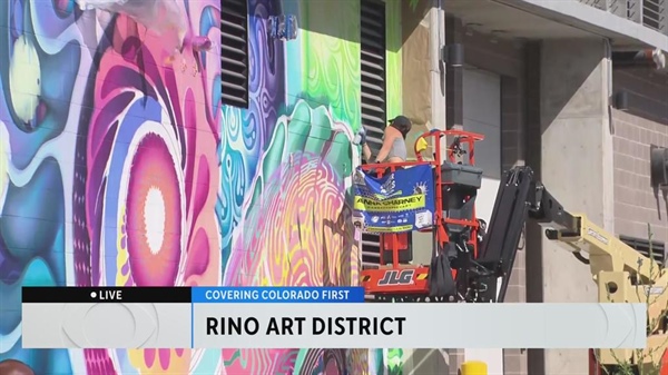 Street Art Festival underway in Denver's RiNo Art District