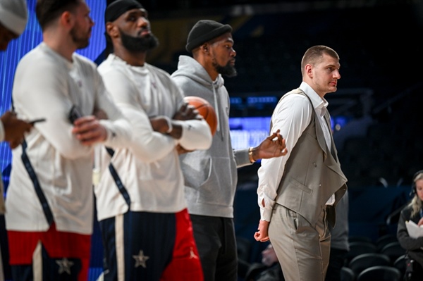 This time at All-Star weekend, Nikola Jokic is an NBA champion. That doesn’t mean anyone thinks he’s the face of league