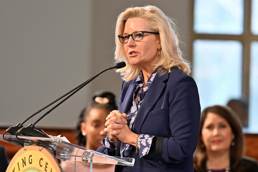 Liz Cheney campaigns with Kamala Harris for first time, as campaign continues GOP...