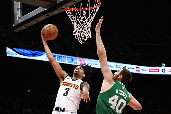 Nuggets vs. Celtics observations: Julian Strawther’s game, depth struggles...