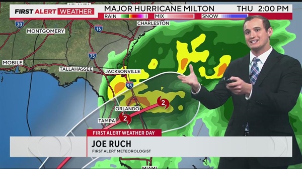 An update on Hurricane Milton, and above average temperatures a bit closer to home in Denver