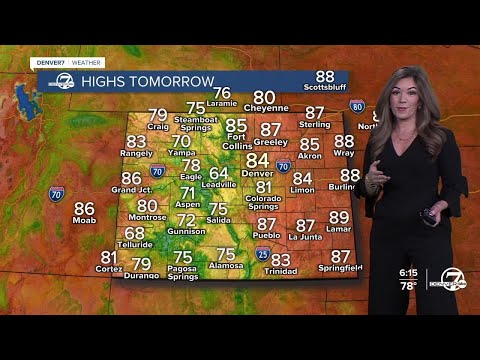 Unseasonably warm and dry Thursday with cooler temps Friday