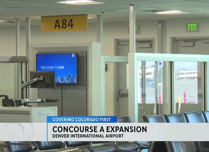 Newly remodeled, expanded section of DIA's Concourse A now easier for travelers