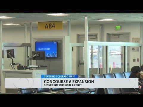 Newly remodeled, expanded section of DIA's Concourse A now easier for travelers