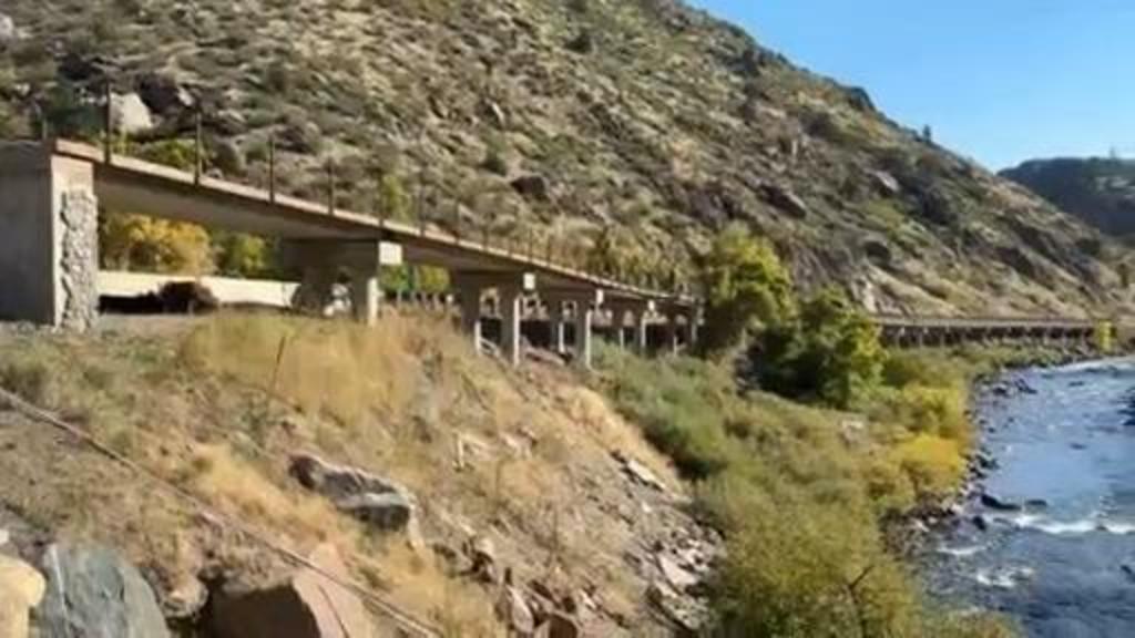 Work continues on bike trail through Clear Creek Canyon