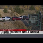 1 killed, dozens rescued from Colorado mine