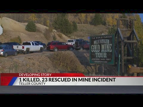 1 killed, dozens rescued from Colorado mine