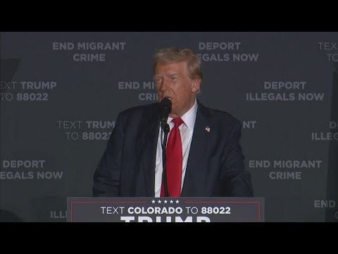 Donald Trump promises to enact what he calls "Operation Aurora" in Colorado...