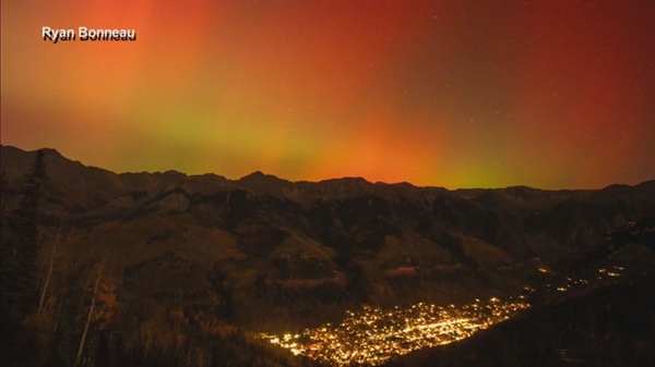 Northern lights dazzle in Colorado, but can also cause issues with technology