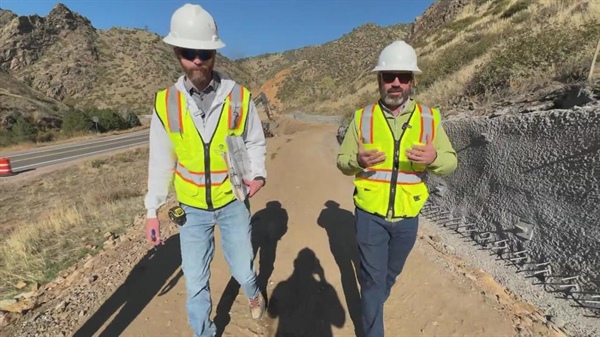 Work continues on bike trail through Colorado's Clear Creek Canyon