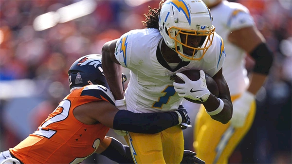 Chargers win 23-16 over the Broncos, who lost Surtain to a concussion