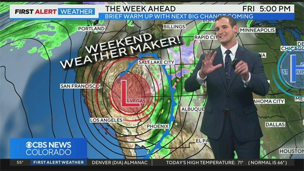 Denver will see a roller coaster of temperatures this week