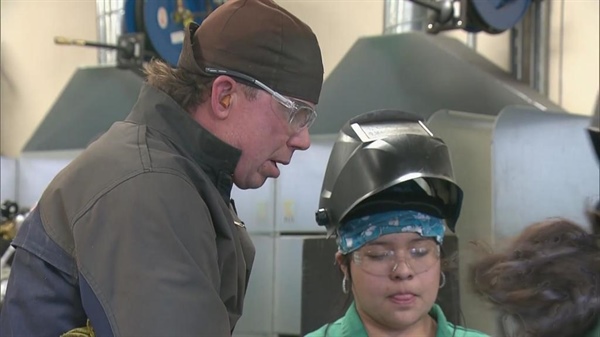 Summit County teacher honored for dual language welding classes