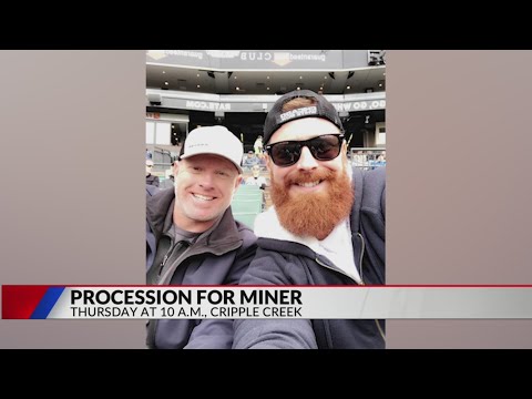 Procession for man killed in mining malfunction