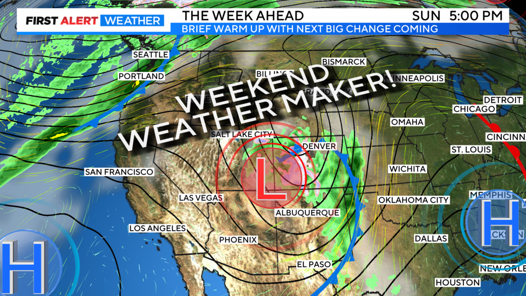 Colorado weather: Cooler and wetter for the weekend