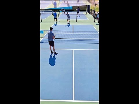 Battle of the Content Creators at the APP Dallas Open. 
🎥: IG/kevindongpickleball