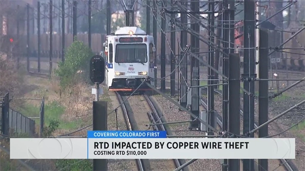 RTD says copper wire thefts disrupted rail service dozens of times since April