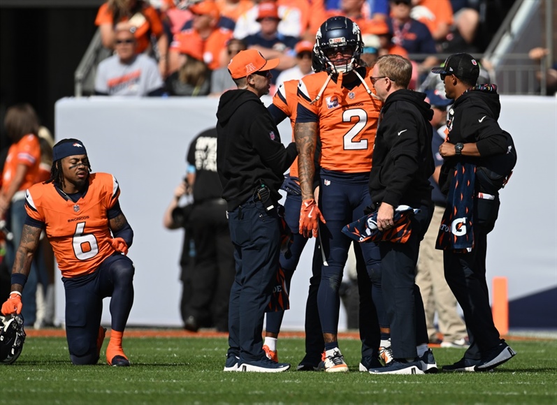 Broncos CB Pat Surtain II ruled out vs. New Orleans; McGlinchey questionable to play