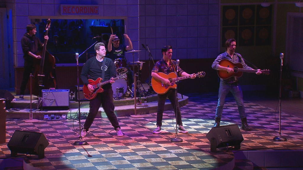 A moment in history comes to the stage with Million Dollar Quartet at Lone Tree Arts Center