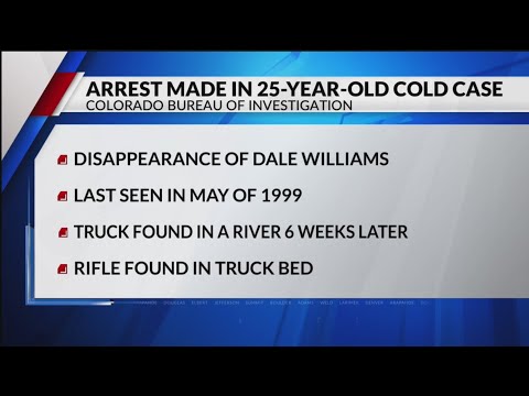 Arrest made in 25-year-old Western Slope murder cold case